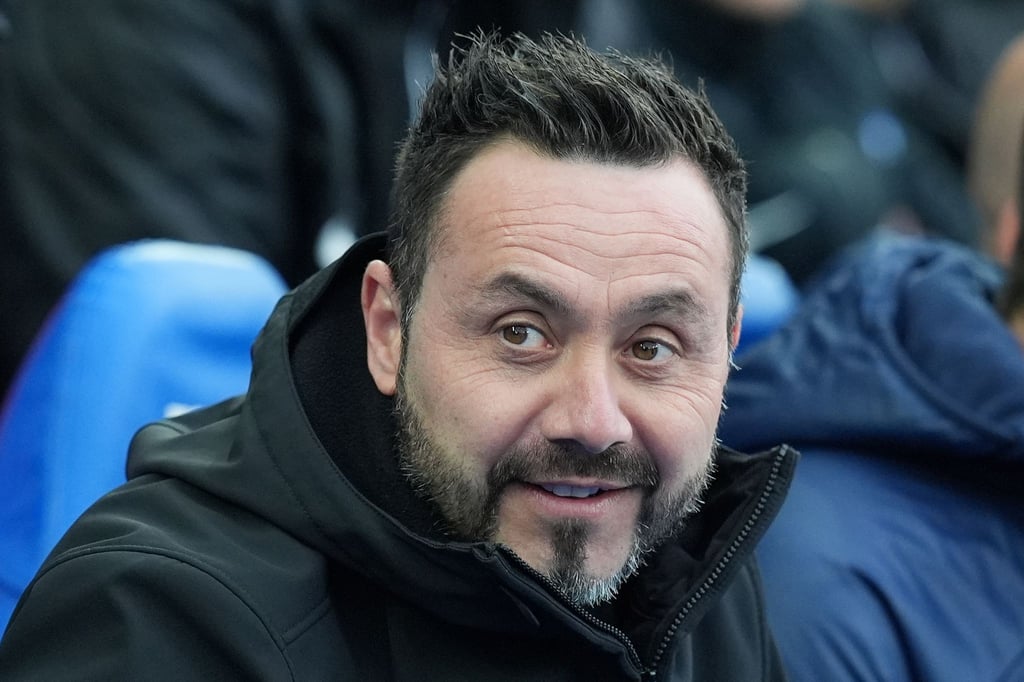 Verlässt seinen Club Brighton & Hove Albion: Trainer Roberto De Zerbi.