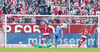 Musste dreimal gegen Düsseldorfs Christos Tzolis hinter sich greifen: FCM-Torhüter Dominik Reimann.