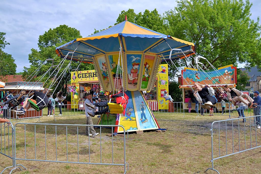 Für das Familienfest am Sonnabend auf dem Osterweddinger Festplatz hatte der Heimatverein viel vorbereitet – vor allem für die Kinder.