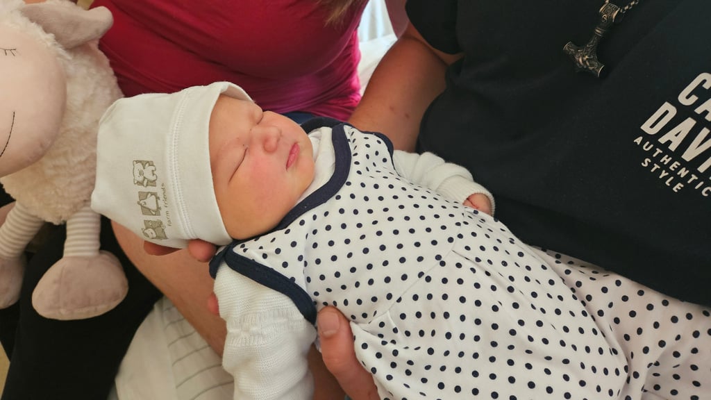 Ida misst mehr als viele andere Babys bei der Geburt.