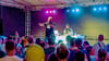 Der Rapper  Megaloh beim Open-Air am Peißnitzhaus im vergangenen Jahr, als die Salty Soundz Jam erstmals stattfand.