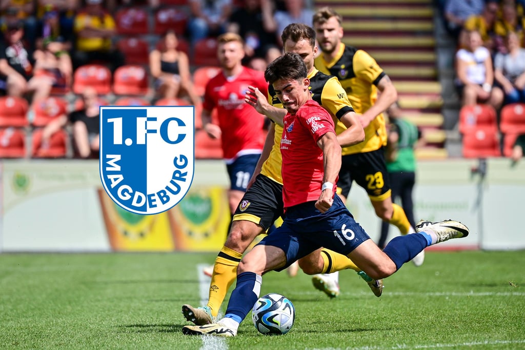 Aaron Keller soll das Interesse vom 1. FC Magdeburg geweckt haben. Der Spieler aus Unterhaching könnte aber sehr teuer werden.