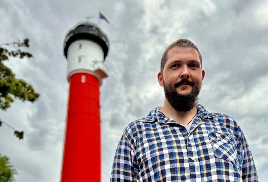 Daniel Jochheim ist der neue Leuchtturmwärter auf der Nordseeinsel Wangerooge.
