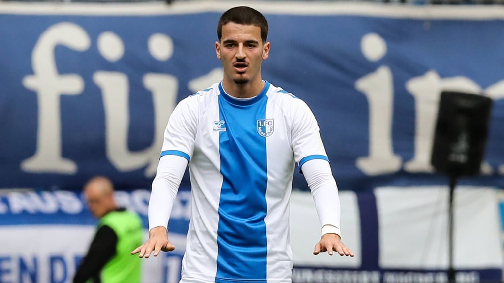 Andi Hoti vom 1. FC Magdeburg: Gute Leistung in einem für den FCM holprigen Monat Mai.