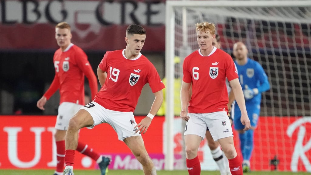 Christoph Baumgartner und Nicolas Seiwald (r.) im ÖFB-Dress.
