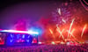 Mit einem großen Feuerwerk ging das Festival in der Sonntagnacht zuende.