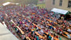 Hunderte Fans verfolgten die WM 2014 im Hof des Franziskanerklosters. Wo findet dieses Jahr Public Viewing in Zeitz statt?