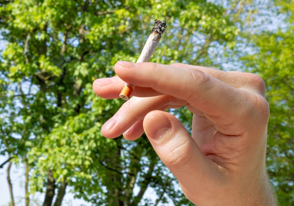 Für Abhängige ein Problem: der allgegenwärtige Geruch von Cannabis (Symbolbild).