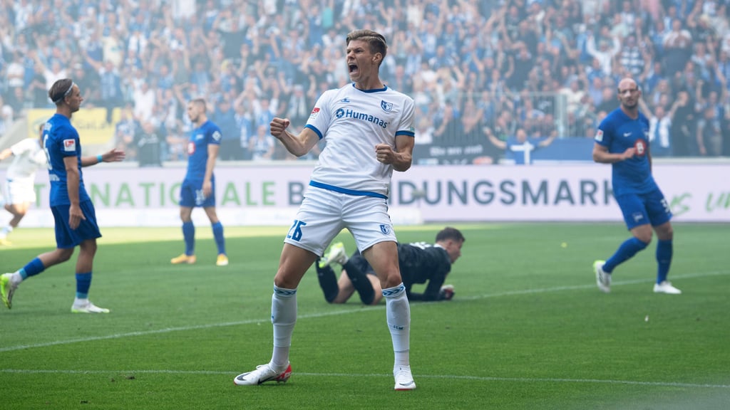 Luca Schuler jubelt künftig für und nicht mehr gegen Hertha BSC Berlin in der 2. Bundesliga.