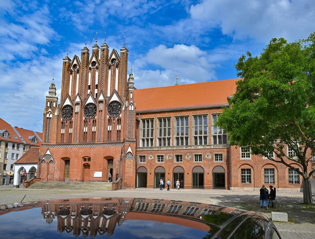 Das Rathaus der Stadt Frankfurt (Oder).