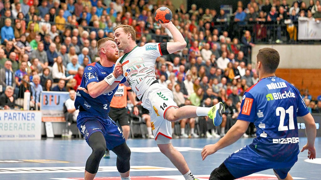 Beim 34:28-Erfolg am 26. November in Balingen erzielte Omar Ingi Magnusson vier Tore für den SCM.