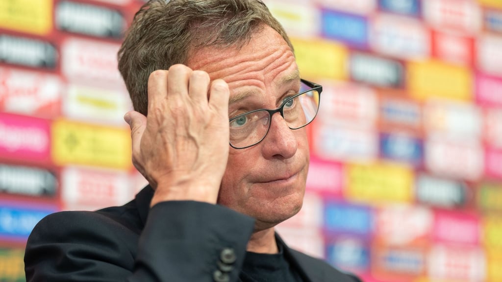 Ralf Rangnick ist der Trainer der österreichischen Fußball-Natonalmannschaft.