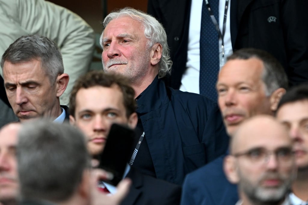 DFB-Sportdirektor Rudi Völler war in Dublin vor Ort.