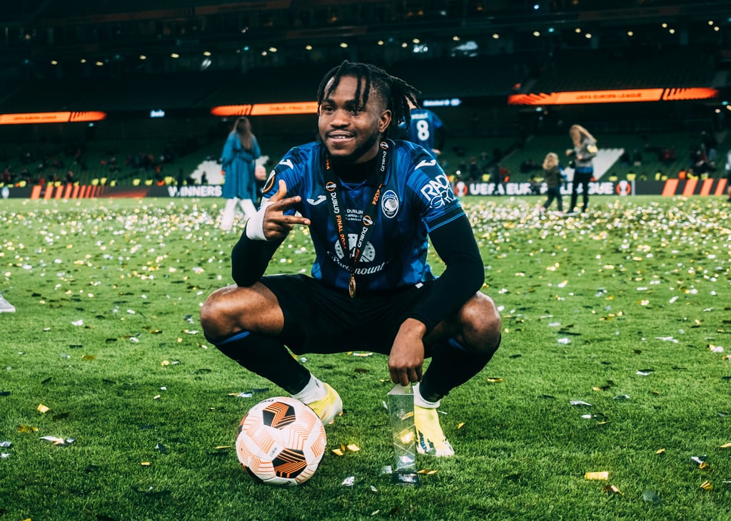 Ademola Lookman gewann mit Atalanta Bergamo die Europa League.