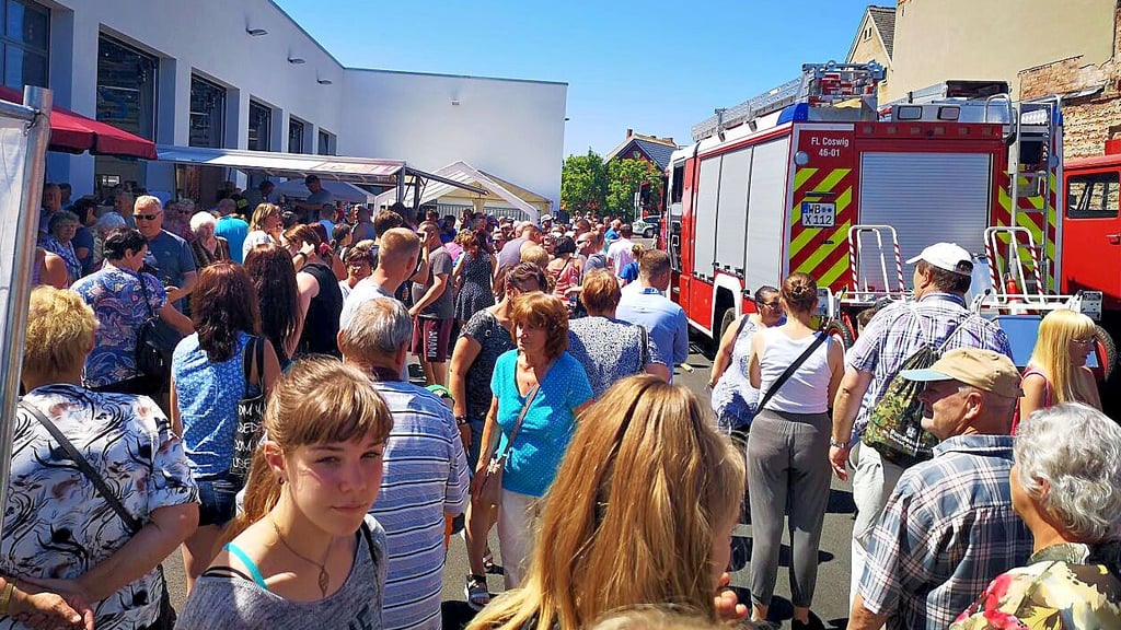 In der Vergangenheit ist der Tag der offenen Tür bei der Coswiger Feuerwehr grundsätzlich gut besucht.