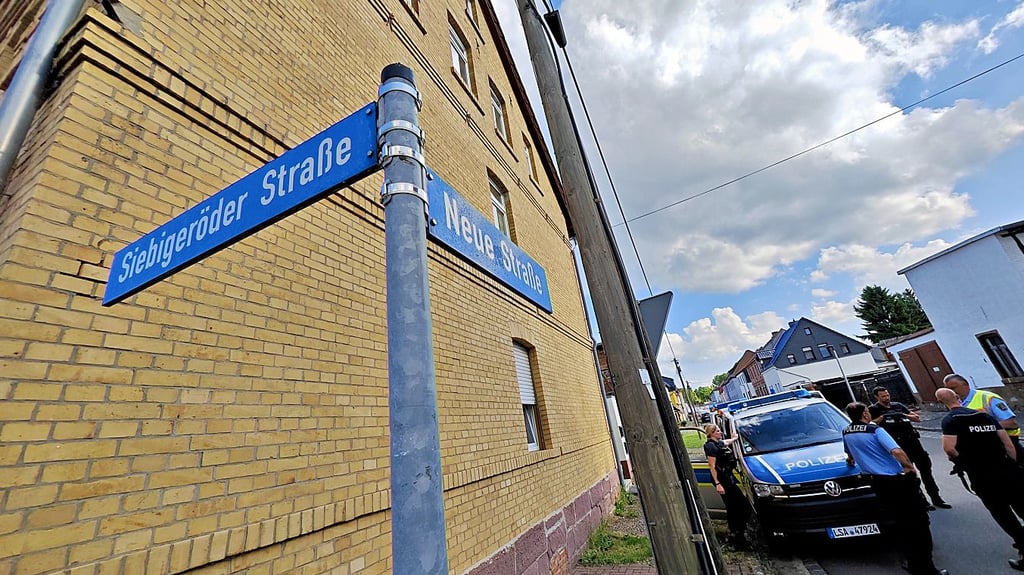 Der Unfall ereignete sich an der Ecke Siebigeröder/Neue Straße in Helbra.