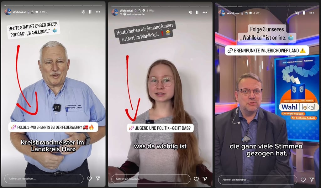 Fragen und Themen zur Kommunalwahl finden behandelt die MZ auch auf Instagram.
