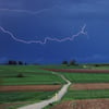 In Sachsen-Anhalt drohen Starkregen und Gewitter am Wochenende rund um den 25. Mai 2024.