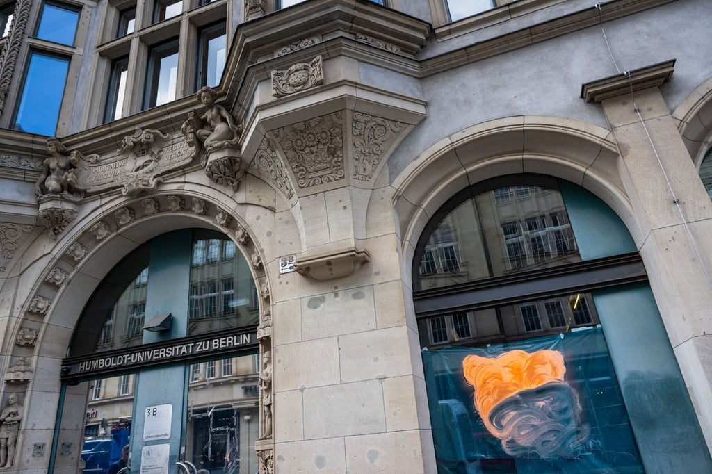 Nach Pro-Palästina-Protest an Berliner Humboldt-Universität.