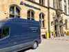 Ein Geldautomat in der Postbank-Filiale in Magdeburg ist am 14. Mai  gesprengt worden. Die Filiale im Breiten Weg ist geschlossen.