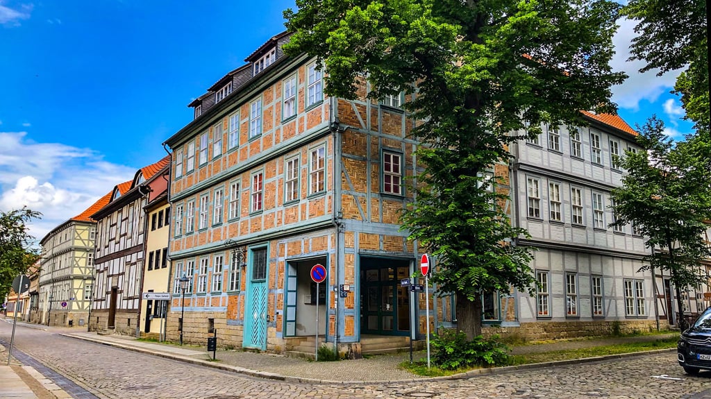 Das Haus Breite Straße 37 in Quedlinburg. Hier soll eine Erinnerungstafel angebracht werden.