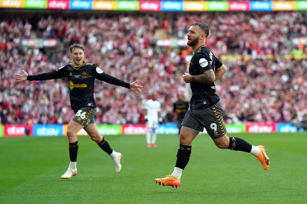 Besiegelte mit seinem Treffer den Wiederaufstieg für Southampton: Adam Armstrong.