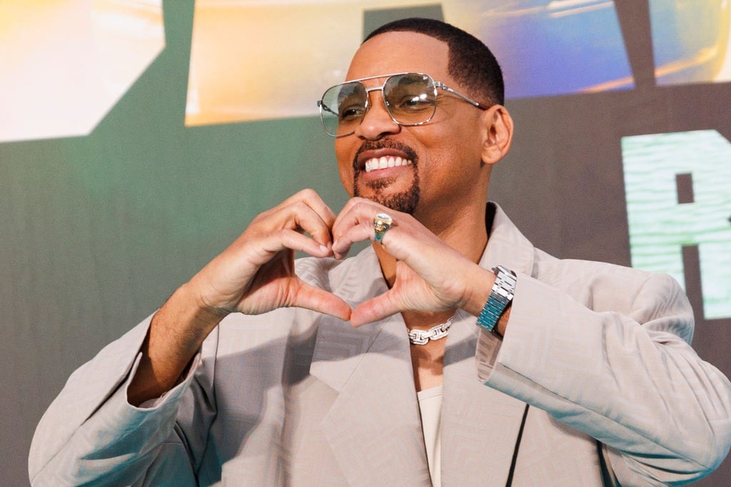 Schauspieler Will Smith bei der Europapremiere des Films „Bad Boys: Ride or Die“ in Berlin.