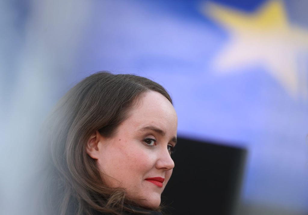 Ricarda Lang (M), Bundesvorsitzende von Bündnis 90/Die Grünen.