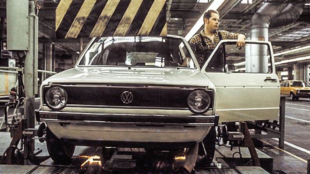 Golf im Werk 1974