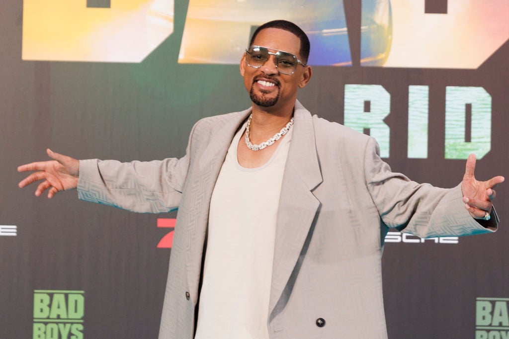 Schauspieler Will Smith kommt zu der Europapremiere des Filmes „Bad Boys: Ride or Die“ Zoo Palast.