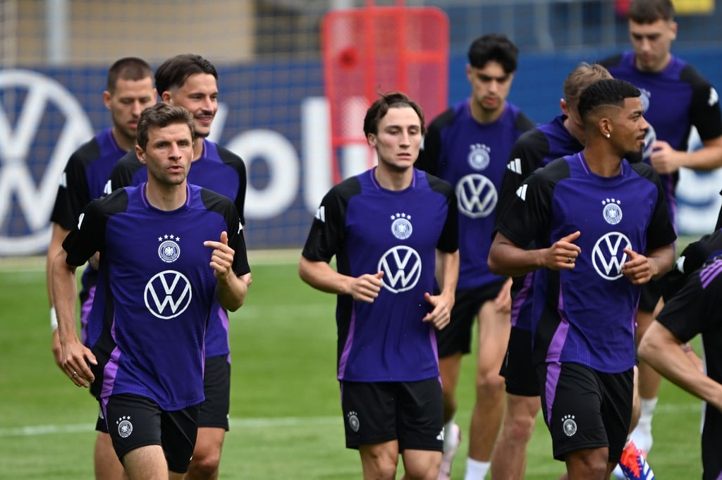 Öffentliches Training der DFB-Auswahl im Ernst-Abbe-Sportfeld.
