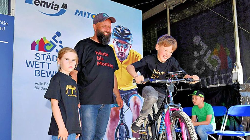 Die Kinder haben 116,18 Kilometer geschafft.