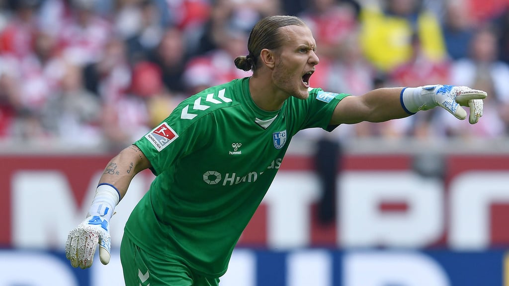 Dominik Reimann gehört zu den besten Spielern und zählt zu den Leadern beim 1. FC Magdeburg.
