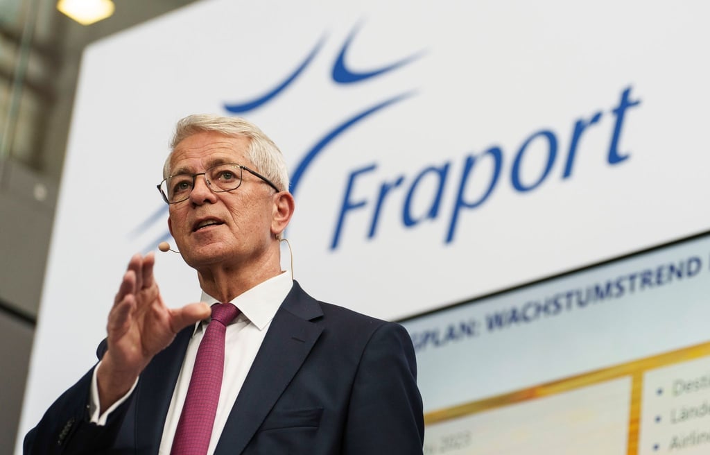 Der Vorstandsvorsitzende der Fraport AG, Stefan Schulte.