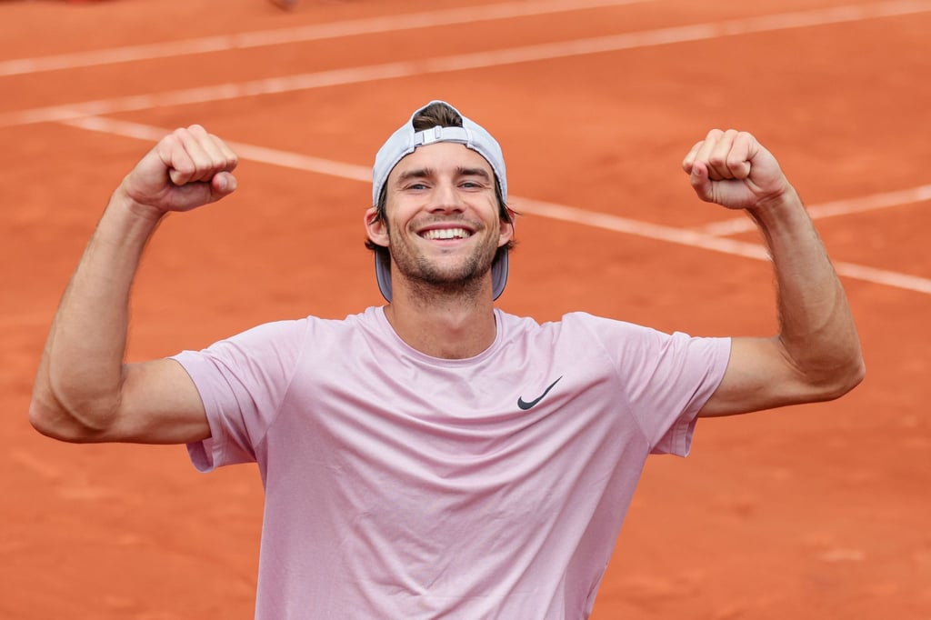 Steht bei den French Open überraschend in Runde zwei: Henri Squire.