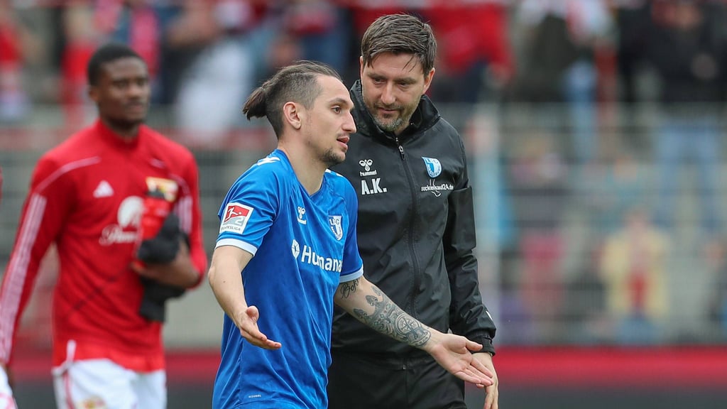 Co-Trainer André Kilian und Offensivstar Baris Atik: Einer ist zum Zweitliga-Start gegen Elversberg gesperrt, der andere nicht.