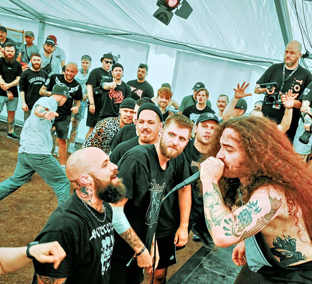 Die Band „Peace of Mind“ aus Thüringen ist im vergangenen Jahr auf dem „Return to Strength“-Festival aufgetreten.