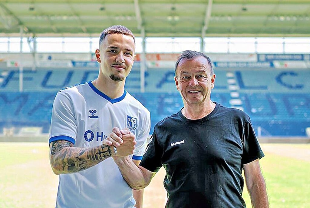 Falko Michel ist einer der Neuen beim FCM. Er soll in der nächsten Saison die Offensive in Magdeburg verstärken. Er kam ablösefrei von Borussia Dortmund II.