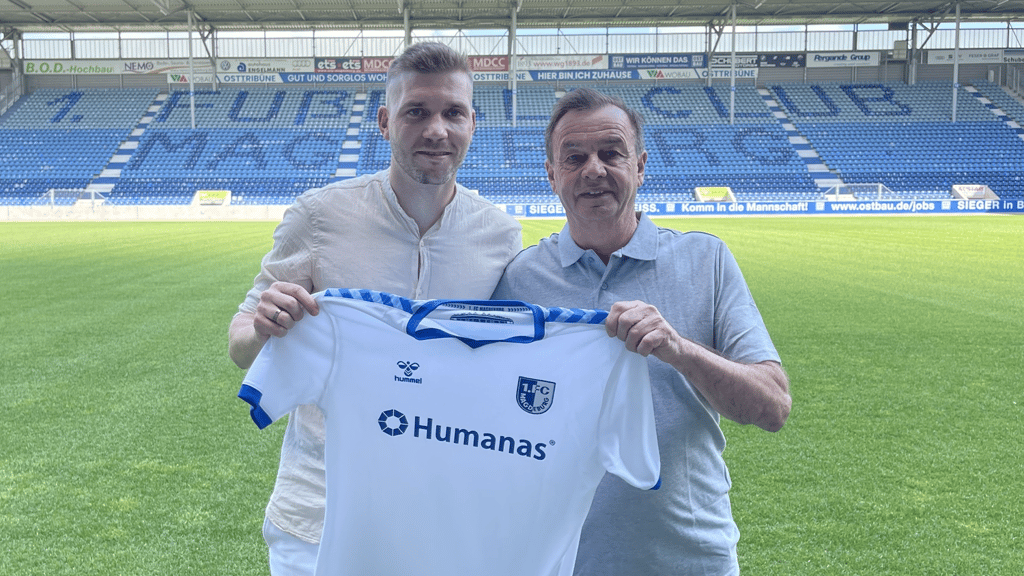 Der 1. FC Magdeburg hat Robert Leipertz verpflichtet.