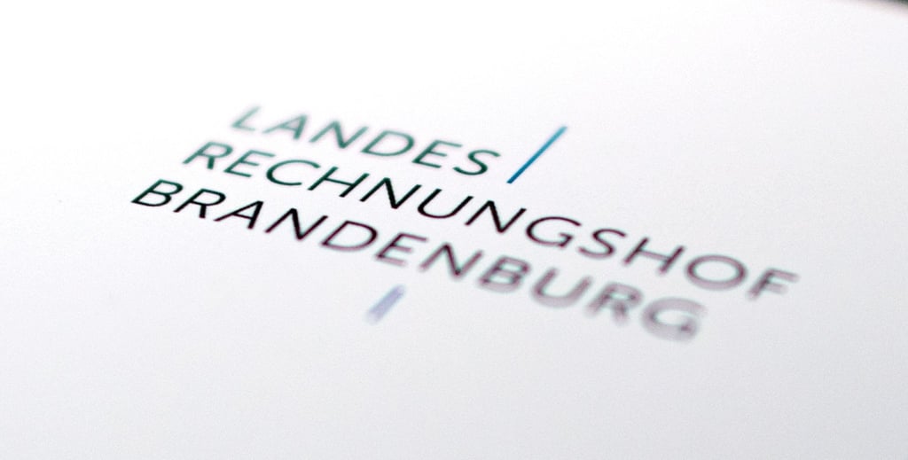 Das Logo des Landesrechnungshofes Brandenburg.