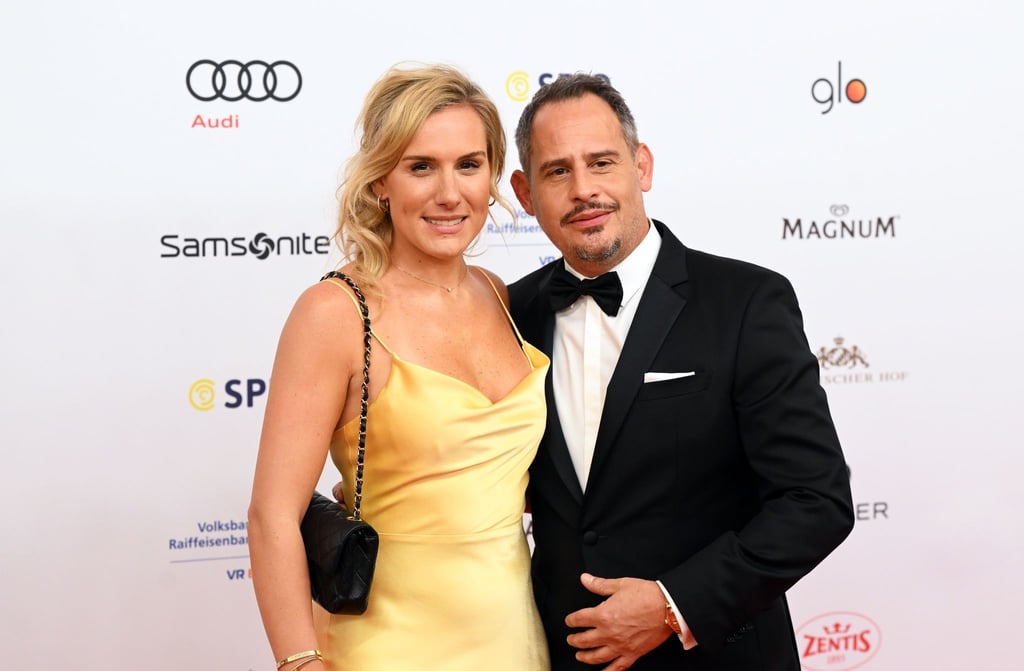 Der Schauspieler Moritz Bleibtreu und seine Frau Saskia de Tschaschell beim 48. Deutschen Filmball.