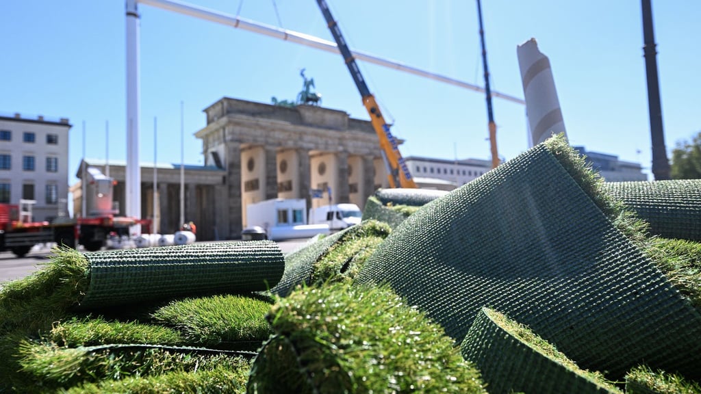 Die Fanmeile für die Fußball-Europameisterschaft 2024 in Deutschland.