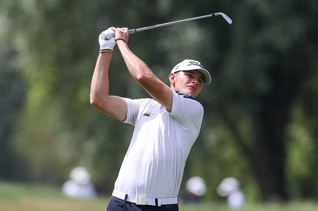 Liegt beim European Open in Winsen derzeit mit 137 Schlägen auf Platz zwei: Jannik de Bruyn.