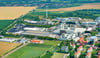 Auch der Energieverbrauch von Gewerbe und Industrie im Stadtgebiet, hier eine Aufnahme des Industriegebietes Weißandt-Gölzau, fließt in das Konzept mit ein.