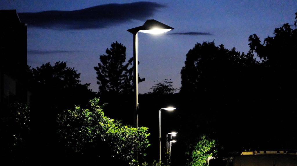 Symbolfoto - Die Straßenlaternen in Mansfeld werden auf LED-Technik umgerüstet.