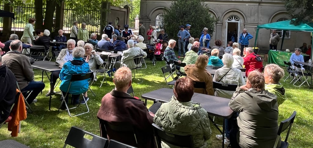Kaffeewiese im Gartenträume-Park in Tangerhütte
