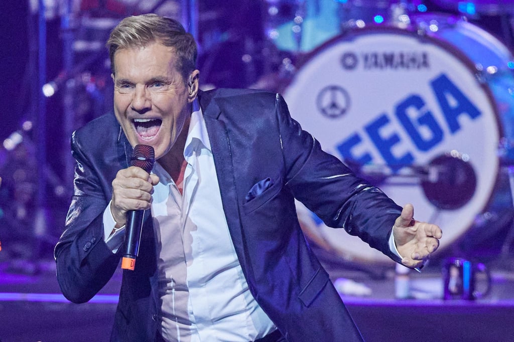Der Musiker und Musikproduzent Dieter Bohlen gibt ein Konzert zu seinem 70. Geburtstag.