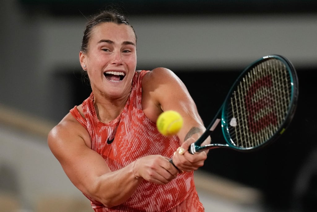 Zog bei den French Open ins Achtelfinale ein: Aryna Sabalenka.