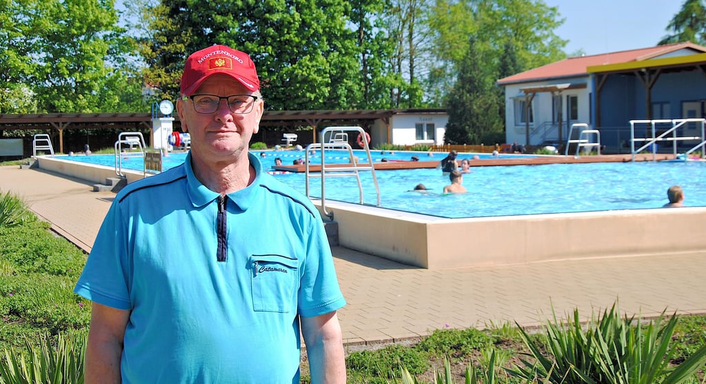 Das Stölpenbad kennt der Kuseyer Hans-Dieter Augusti seit seiner Kindheit. Hier hat der 76-Jährige einst das Schwimmen gelernt und kommt auch heute noch mit seiner Familie regelmäßig zum Baden.