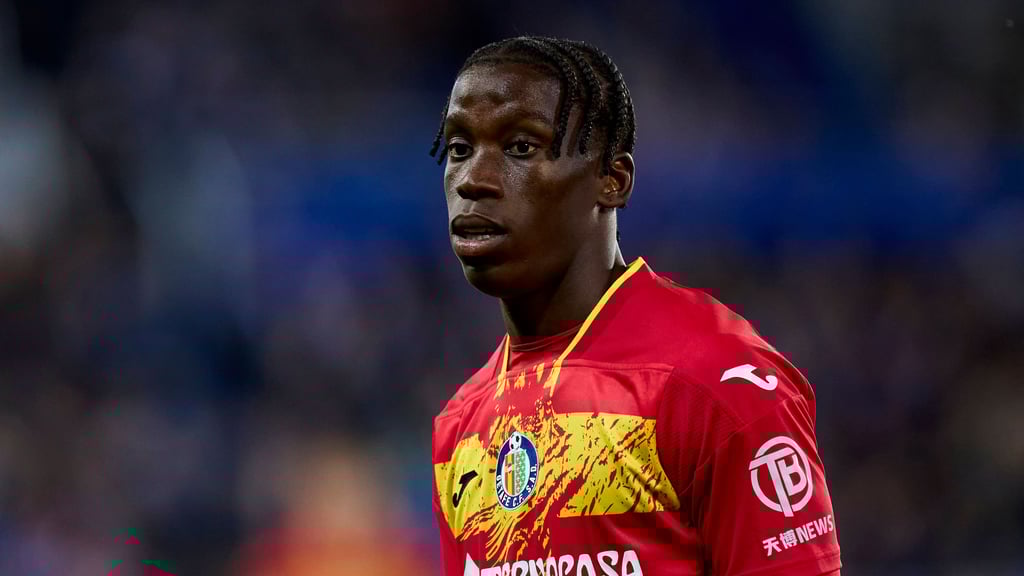 Ilaix Moriba im Trikot des FC Getafe.